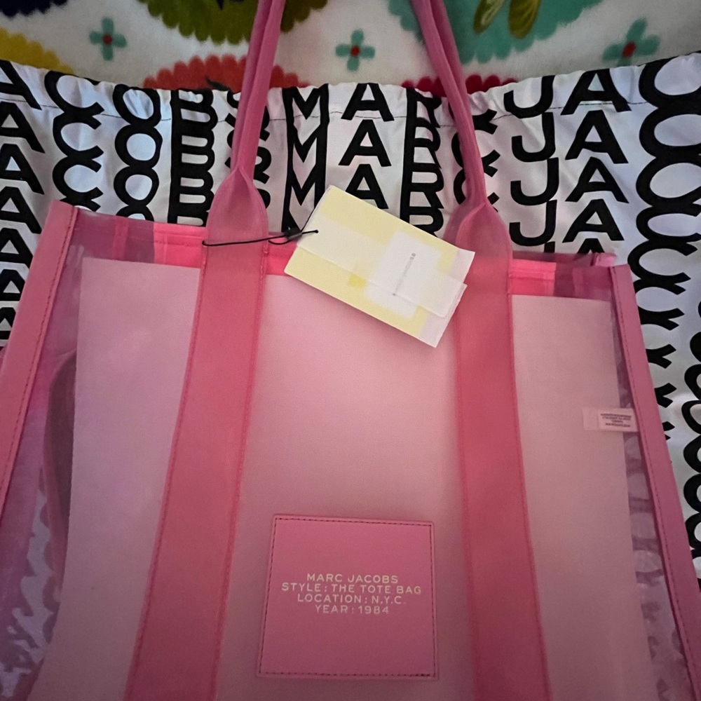 Marc Jacobs Pink Tote Bag - Picture 8 of 10